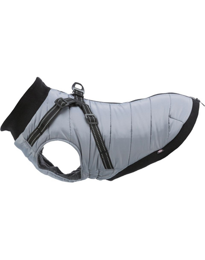 TRIXIE Pontis Haina cu ham pentru caini M 45 cm gri