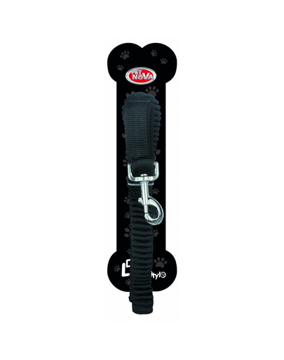 PET NOVA Lesa caini elastica BUNGEE 120-180cm/2.5 cm negru