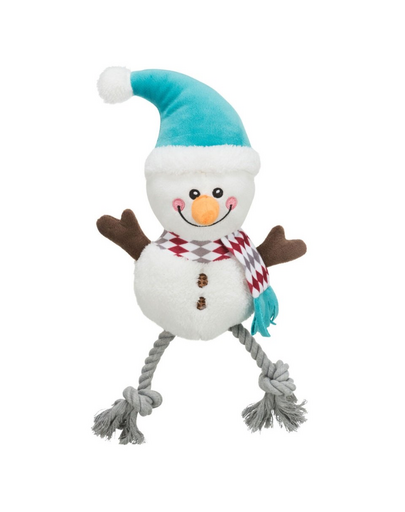 TRIXIE Jucarie pentru caini Snowman cu sunet 41 cm