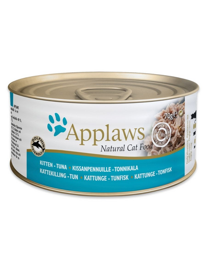 APPLAWS Hrana umeda pentru pisoi, cu ton 6 x 70 g