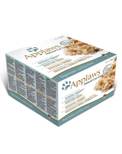APPLAWS Cat Tin Multipack 48x70g pentru pisici Supreme Collection