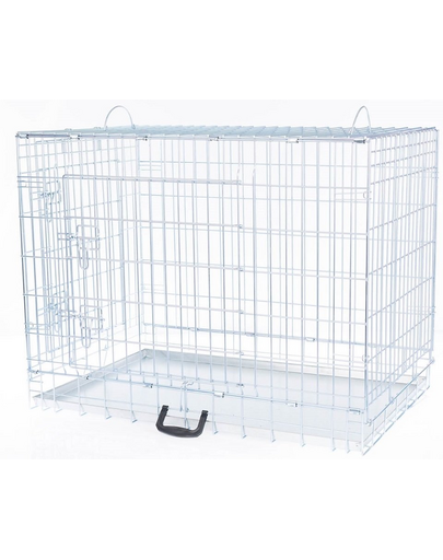INTERZOO Cusca metalica pentru caini, pliabila 910 x 600 x 710 mm