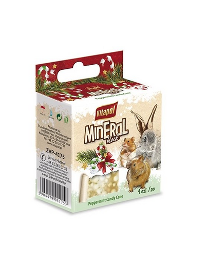 VITAPOL Cub mineral pentru rozatoare si iepuri 40 g editie Craciun