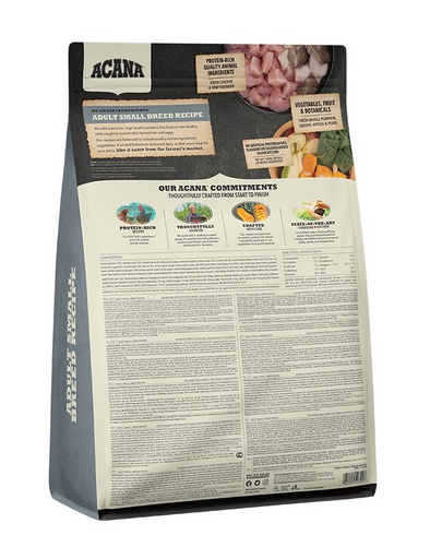 ACANA Adult Small Breed Dog Hrana uscata pentru caini adulti de talie mica, cu pui 2 kg