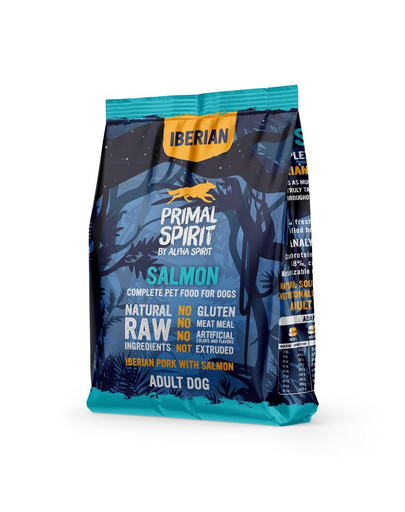 PRIMAL SPIRIT Iberian Salmon hrana pentru caine 1kg