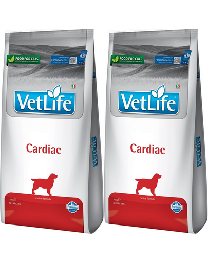 FARMINA Vet Life Dog Cardiac 2x10 kg dieta veterinara caini cu insuficienta cardiaca cronica