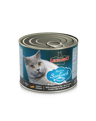 LEONARDO Quality Selection hrana umeda pentru pisici, bogata in peste 200 g