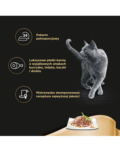 SHEBA Delicacy in Jelly Hrana umeda pentru pisici, arome de pasare 52 x 85 g