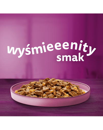 WHISKAS Junior 48x85g pliculet hrana umeda pentru pisoi cu: pui, curcan, pasare, rata in aspic