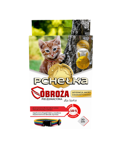 PCHEŁKA Zgarda ingrijire pisici 30cm