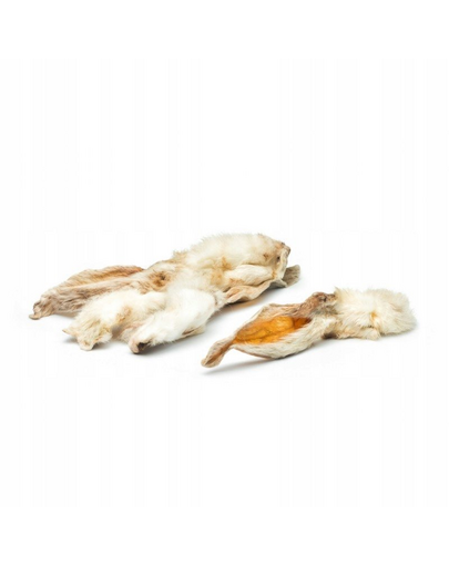 PETMEX Recompensa dentara caini urechi iepure cu blana 100 g