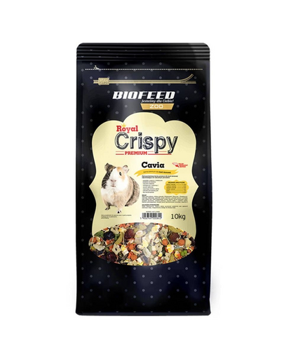 BIOFEED Royal Crispy Hrana porcusori de Guineea, premium 10 kg