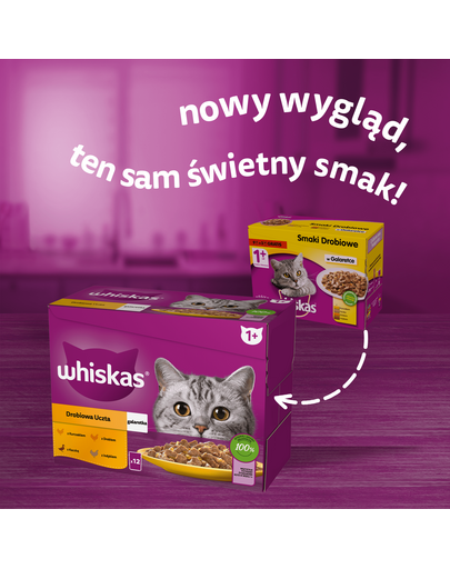 WHISKAS Junior pliculete 28x85g hrana umeda pentru pisoi, cu pui in aspic