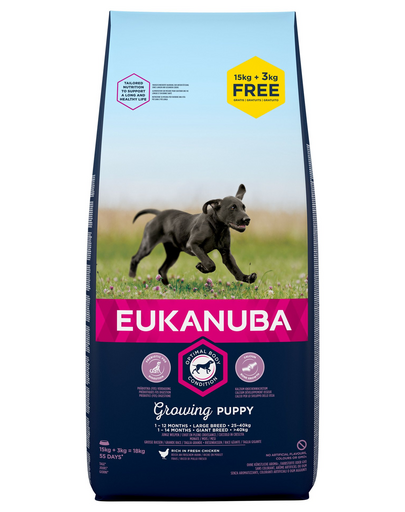 EUKANUBA Puppy Large Breeds Chicken 18 kg