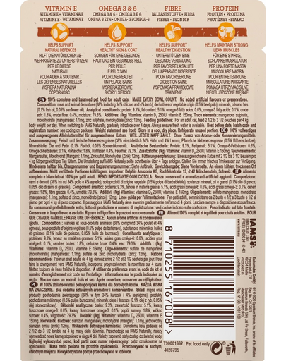 IAMS Naturally - Hrană umedă pentru pisici - pui și miel de Noua Zeelandă - 85 g
