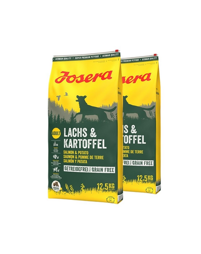 JOSERA Lachs&Kartoffel 2x12,5kg somon si cartofi, hrana caini