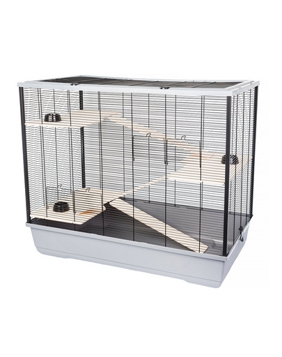 INTERZOO FREDDIE + WOOD Cusca rozatoare 100 cm gri