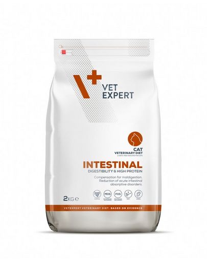 VET EXPERT Veterinary Diet Cat Intestinal 2 kg dieta pisici cu afectiuni intestinale