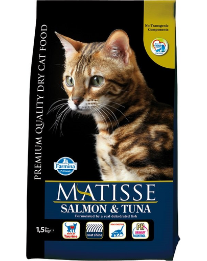 FARMINA MATISSE Hrana uscata pisici adulte, cu somon 1,5 kg