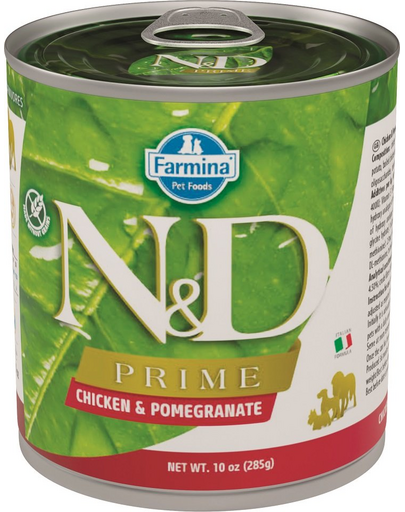 FARMINA N&D Prime - Hrană umedă cu pui și rodie 285 g