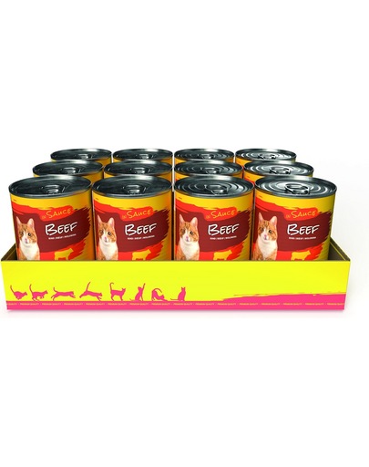 JOSERA JosiCat vita in sos 12 x 415g hrana pisica adulta