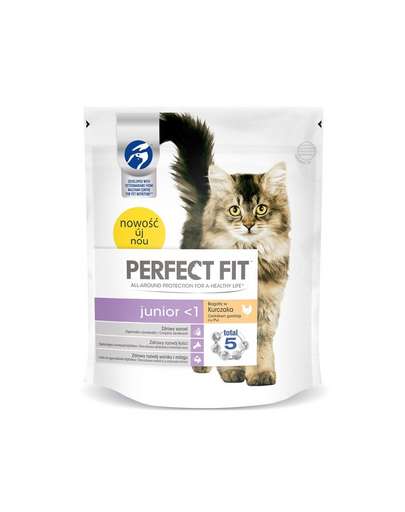 PERFECT Fit junior 1 an bogat în pui 5 x 750 g