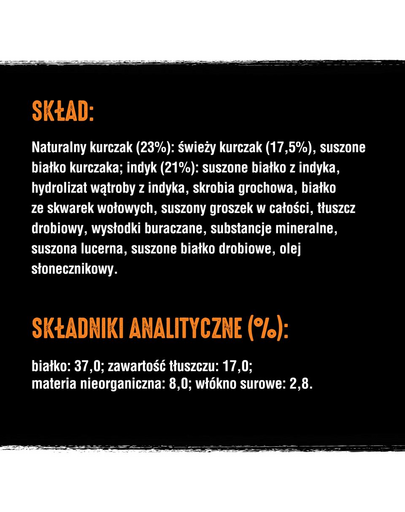 CRAVE Hrana uscata cu curcan si pui pentru cainii adulti 7 kg