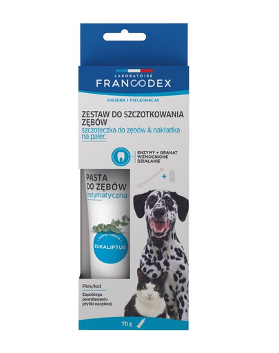 FRANCODEX Set periuță și pastă de dinți