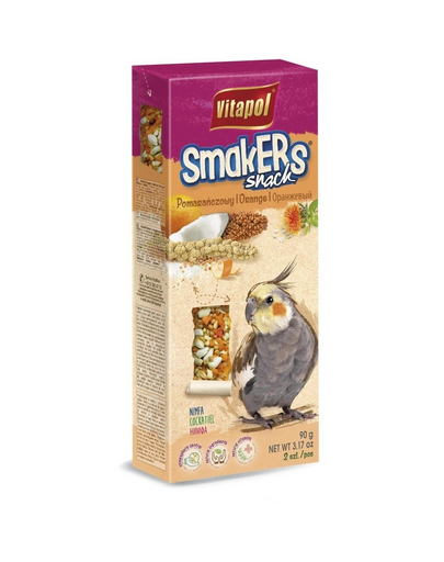 VITAPOL Smakers pentru nimfe - portocale 90 g