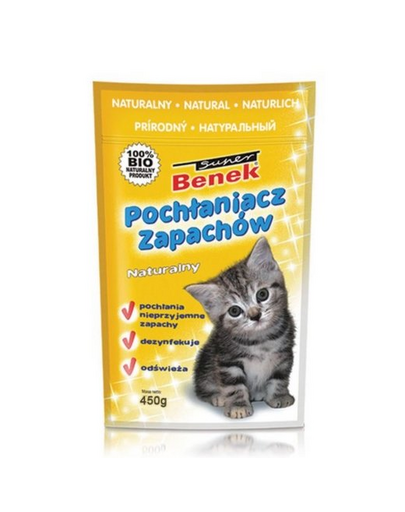 Benek Dezinfectant / absorbant mirosuri natural 450 g