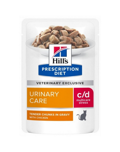 HILL\'S Prescription Diet Feline c/d Urinary Stress pui 12x85 g