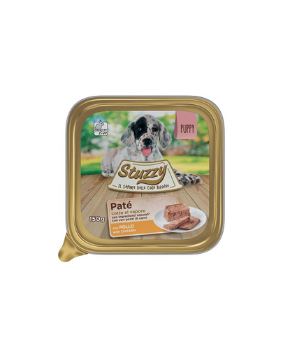 STUZZY Pate cu pui hrana catelusi 150 g