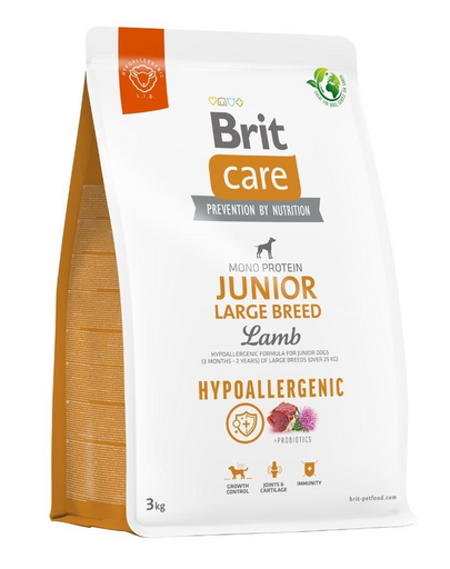 BRIT Care Hypoallergenic Junior Large Breed 3 kg Hana pentru catei de talie mare