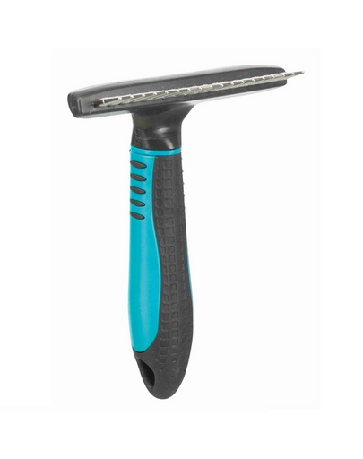 TRIXIE Pieptene metalic pentru blana lunga, lungime dinti 2 cm, 10 * 15 cm