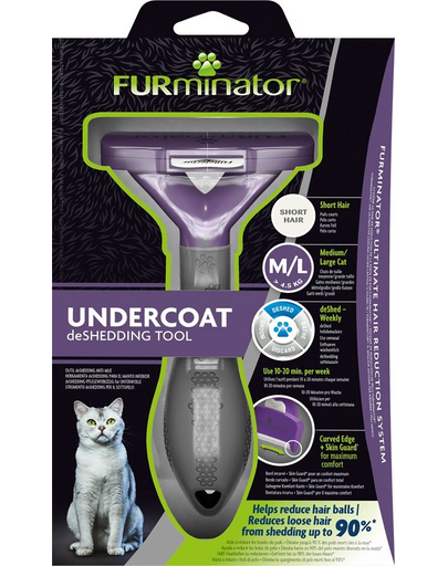 FURMINATOR pentru pisici cu par scurt