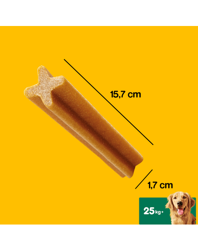 PEDIGREE DentaStix baton dentar caini talie mare 7 buc - 270g