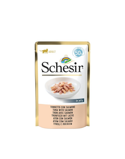 SCHESIR Ton cu somon 50 g