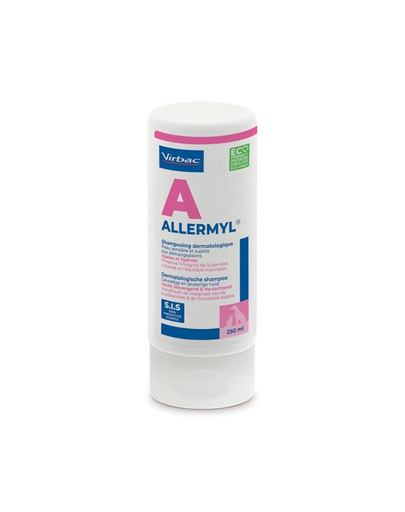 VIRBAC Allermyl Sampon dermatologic pentru piele sensibila cu mancarimi 250 ml, pentru caini si pisici