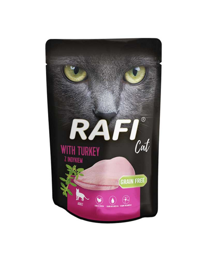 DOLINA NOTECI RAFI pliculet hrana pisica, curcan 100 g