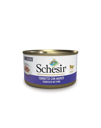 SCHESIR Ton cu mușchi de vită în aspic 85 g