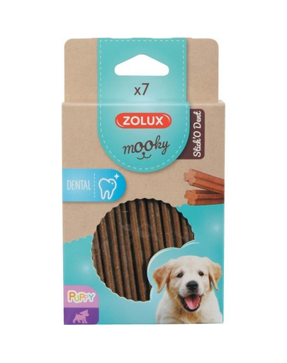 ZOLUX Recompense MOOKY Puppy STICK'O DENT x 7 buc.