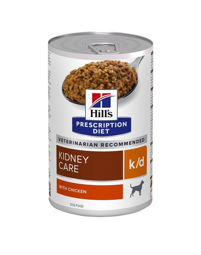 HILL'S Canine Kidney Care k/d 370 g caini cu afectiuni renale