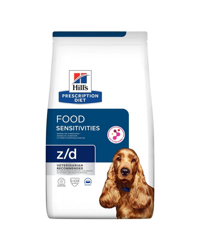HILL'S Prescription Diet Canine z/d Ultra Allergen Free 10 kg hrana dietetica pentru caini