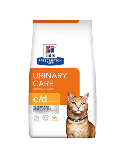 HILL\'S Prescription Diet c/d Multicare cu pui 3kg hrana dieta pentru pisici