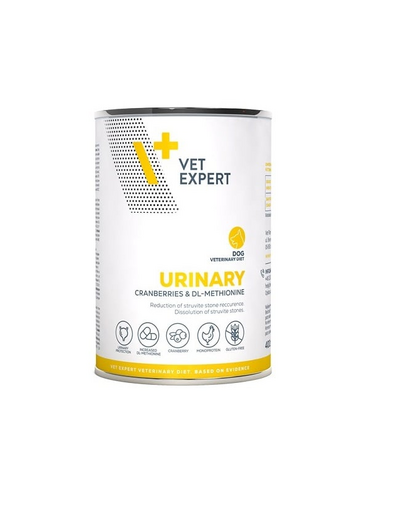 VET EXPERT Veterinary Diet Dog Urinary 400 g dieta caini cu afectiuni urinare