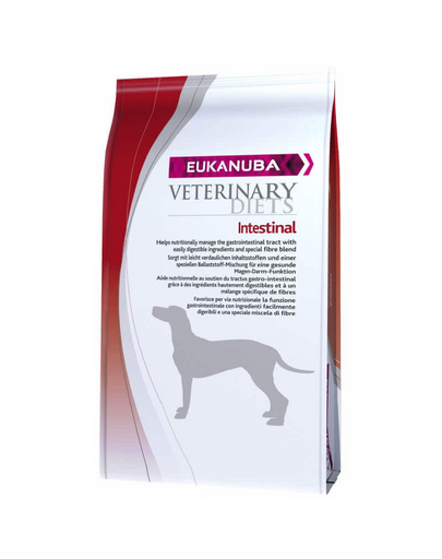 EUKANUBA Intestinal Disorders Adult All Breeds Chicken hrana uscata caini adulti cu afectiuni intestinale, dieta veterinara 5 kg