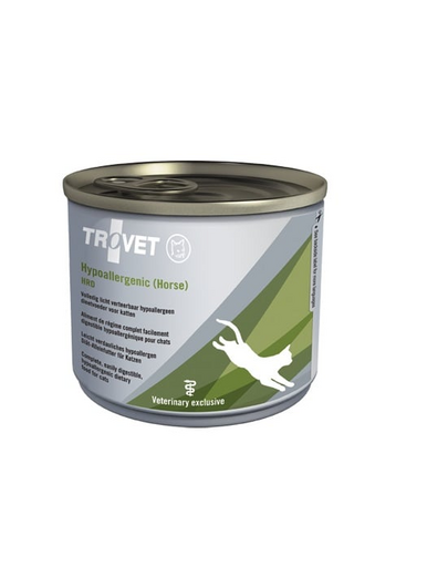 TROVET Cat hrd hypoallergenic horse 200 g