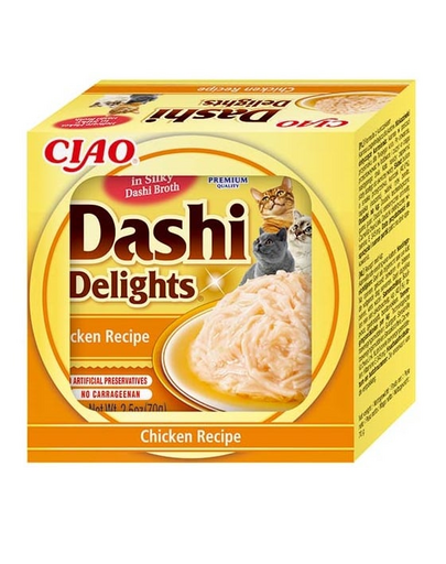INABA Cat Dashi Delights hrana pisica, pui 70 g