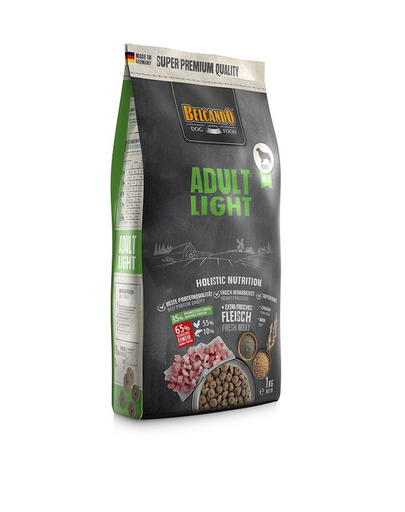 BELCANDO Adult Light hrana uscata pentru caini cu nivel scazut de activitate sau supraponderali, talie M-XL, 1 kg