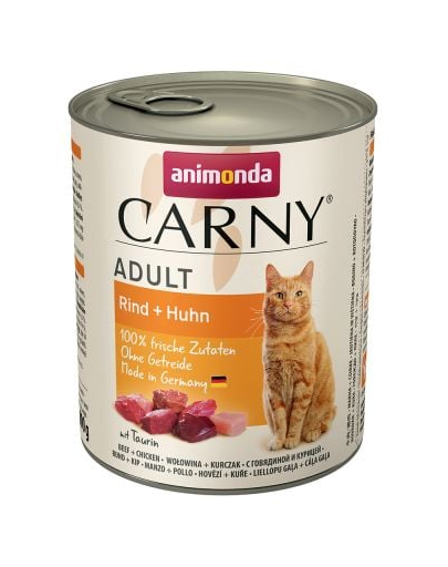 ANIMONDA Carny Adult Vită și Pui 800 g